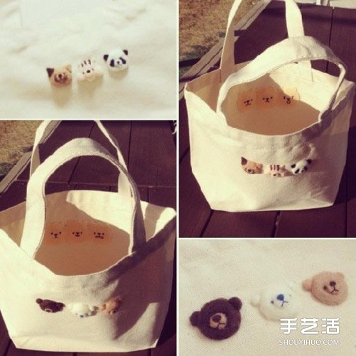 這是羊毛氈作品？還以為是北極熊造型湯圓呢~ -  rpnrmr.com