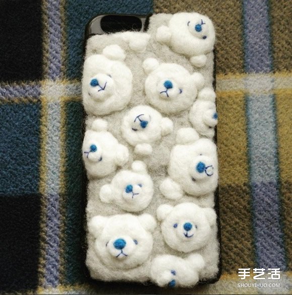 這是羊毛氈作品？還以為是北極熊造型湯圓呢~ -  rpnrmr.com