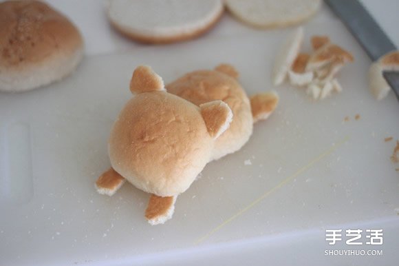 神可愛(ài)懶熊漢堡的做法 我怎么舍得吃你呀~ -  rpnrmr.com