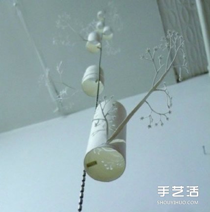 自制掛飾：衛(wèi)生紙卷筒剪出枝椏叢生的感覺(jué) -  rpnrmr.com
