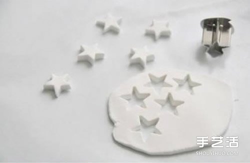 超輕粘土制作五角星 DIY浪漫掛飾或包裝飾品 -  rpnrmr.com