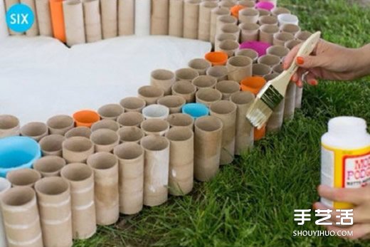 卷紙筒變廢為寶DIY手工制作立體愛心的方法 -  rpnrmr.com