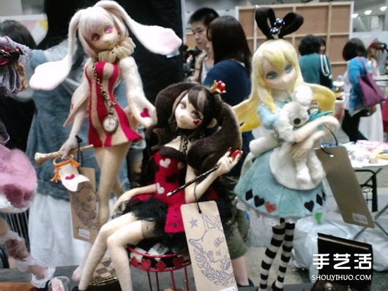羊毛氈美少女玩偶 工程浩大的擬真玩偶作品 -  rpnrmr.com