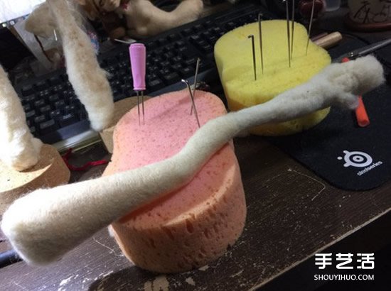 羊毛氈美少女玩偶 工程浩大的擬真玩偶作品 -  rpnrmr.com
