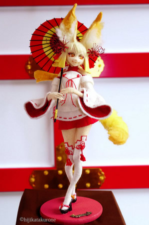 羊毛氈美少女玩偶 工程浩大的擬真玩偶作品 -  rpnrmr.com