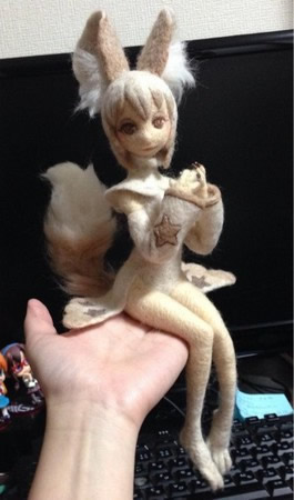 羊毛氈美少女玩偶 工程浩大的擬真玩偶作品 -  rpnrmr.com
