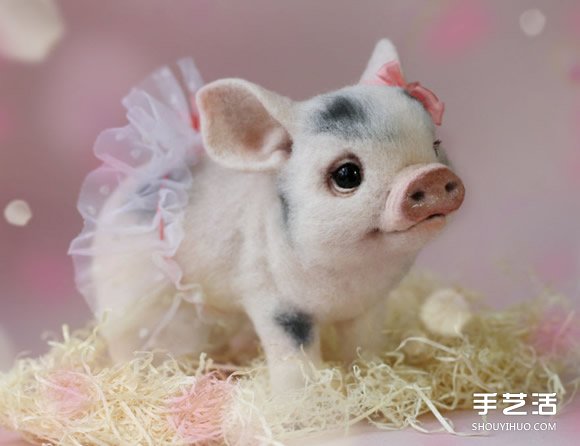 羊毛氈小動(dòng)物作品 很難相信它們不是活物啊 -  rpnrmr.com