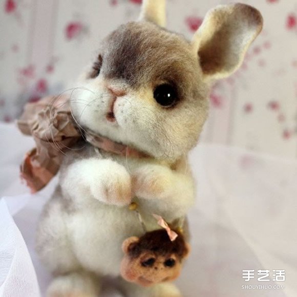 羊毛氈小動(dòng)物作品 很難相信它們不是活物啊 -  rpnrmr.com
