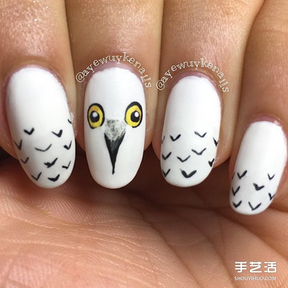 哈利波特風指彩美甲！涂上之后就會魔法了嗎？ -  rpnrmr.com