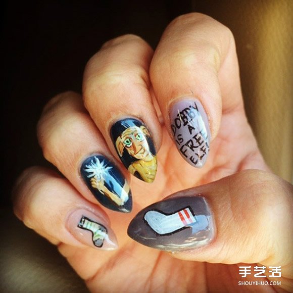 哈利波特風指彩美甲！涂上之后就會魔法了嗎？ -  rpnrmr.com