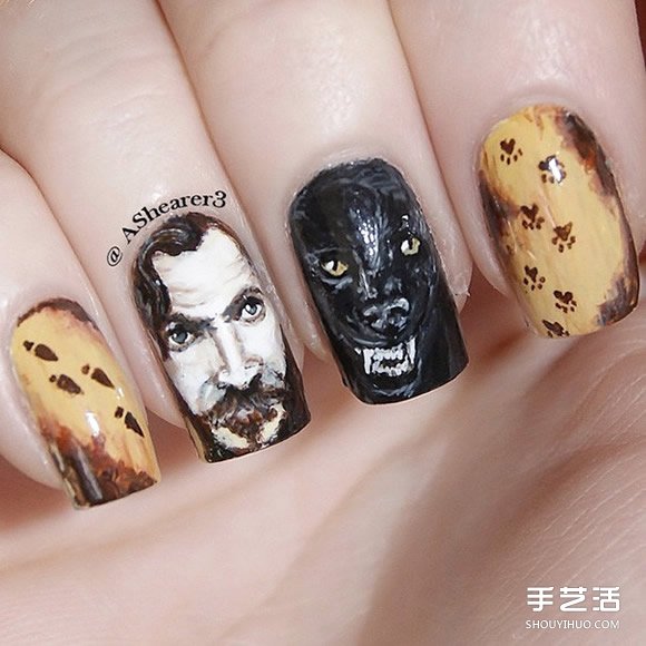 哈利波特風指彩美甲！涂上之后就會魔法了嗎？ -  rpnrmr.com