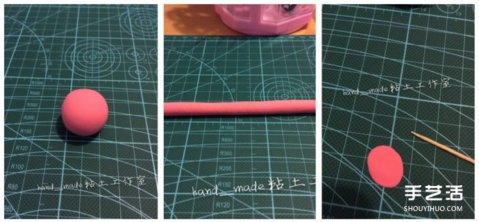 粘土玫瑰花制作圖解 粘土玫瑰的做法DIY教程 -  rpnrmr.com