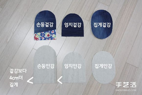 舊牛仔褲改造再利用 DIY制作漂亮的烘焙手套 -  rpnrmr.com