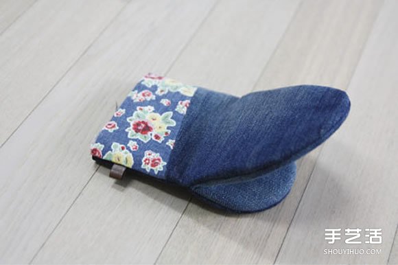 舊牛仔褲改造再利用 DIY制作漂亮的烘焙手套 -  rpnrmr.com