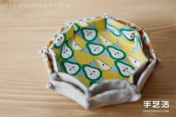 簡單果盤制作方法圖解 家居布藝果盤DIY教程 -  rpnrmr.com