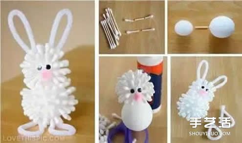 幼兒棉簽手工小制作 簡單又好玩的棉簽小制作 -  rpnrmr.com
