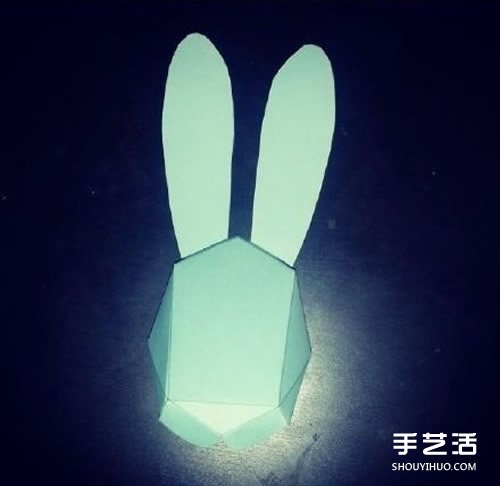 折紙立體兔頭的方法 立體兔子的頭的折法圖解 -  rpnrmr.com