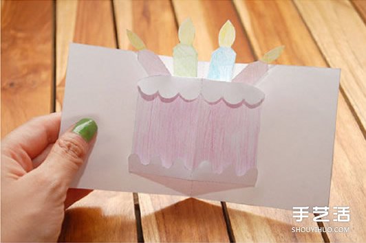 怎么做立體生日賀卡 立體生日賀卡的制作方法 -  rpnrmr.com