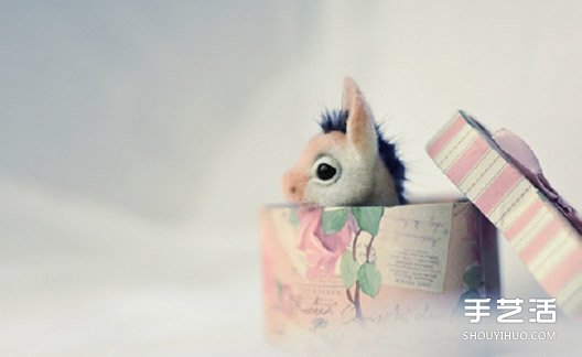 精致羊毛氈小動物作品圖片 融化人心的萌樣 -  rpnrmr.com