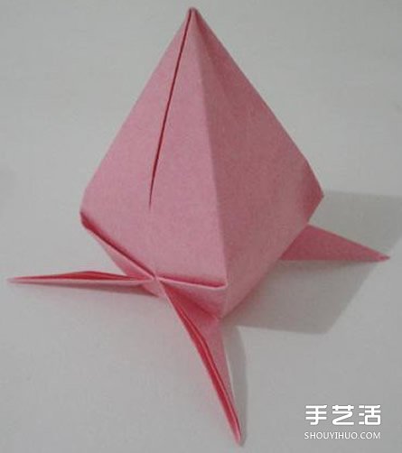 手工折紙?zhí)易硬襟E圖 桃子的折法圖解教程 -  rpnrmr.com