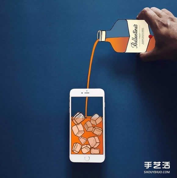 iPhone手機(jī)入畫 DIY創(chuàng)意無限的有趣插畫作品 -  rpnrmr.com