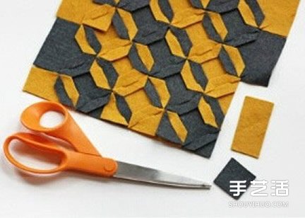 拼布杯墊DIY制作教程 帶圖案杯墊布藝手工制作 -  rpnrmr.com