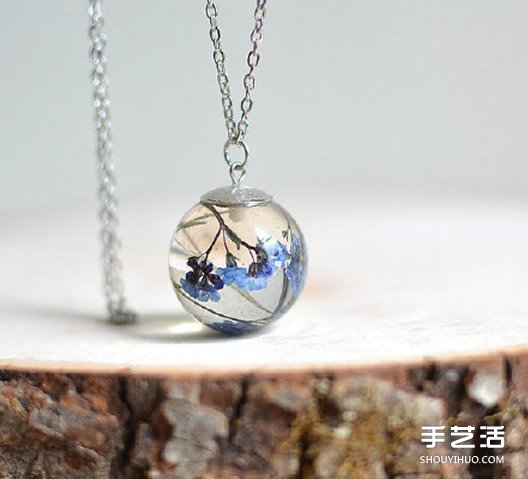 清新唯美的滴膠首飾作品圖片 美得讓人心碎 -  rpnrmr.com