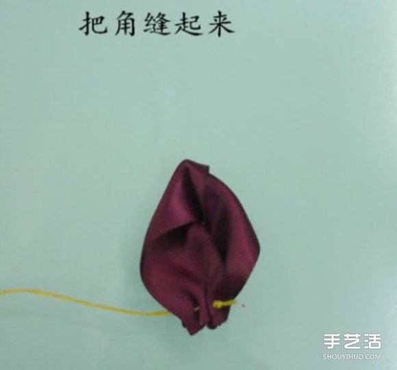 緞帶頭花的制作方法 可以用來DIY發(fā)箍或發(fā)夾 -  rpnrmr.com