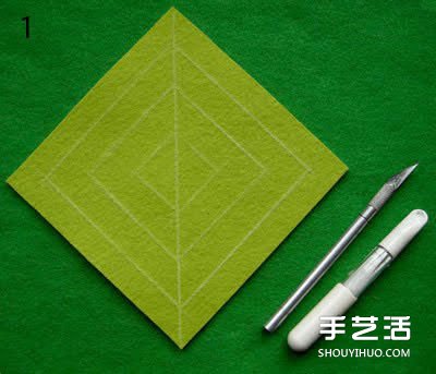 不織布掛飾手工制作 優(yōu)雅布藝掛飾DIY圖解 -  rpnrmr.com
