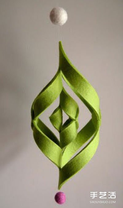 不織布掛飾手工制作 優(yōu)雅布藝掛飾DIY圖解 -  rpnrmr.com