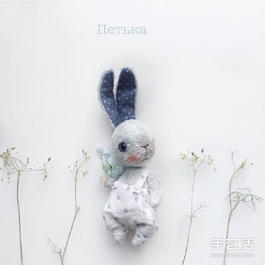 各種賣萌的手工布藝兔寶寶作品圖片 -  rpnrmr.com