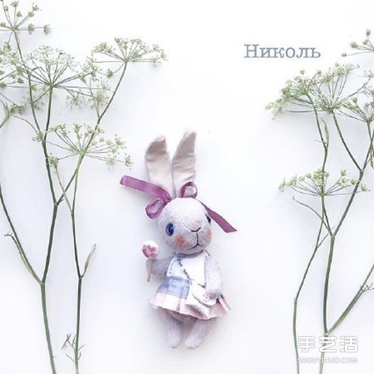 各種賣萌的手工布藝兔寶寶作品圖片 -  rpnrmr.com