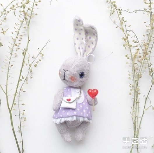 各種賣萌的手工布藝兔寶寶作品圖片 -  rpnrmr.com