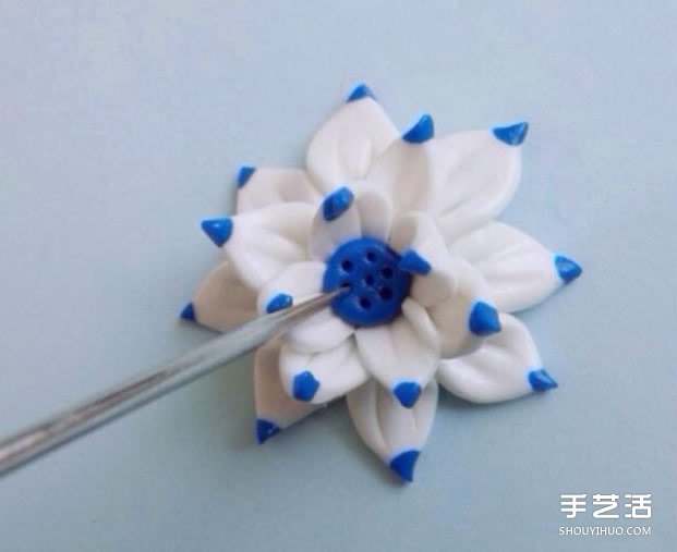 超輕粘土蓮花DIY教程 用粘土制作蓮花的過(guò)程 -  rpnrmr.com