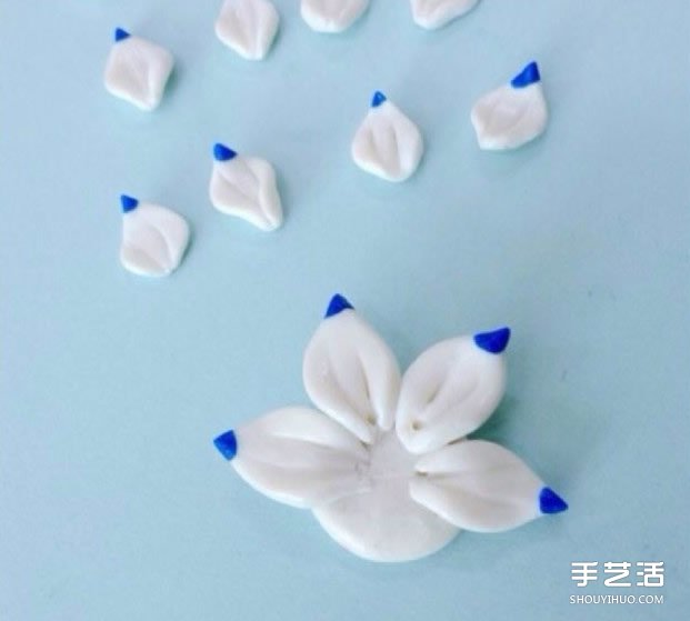 超輕粘土蓮花DIY教程 用粘土制作蓮花的過(guò)程 -  rpnrmr.com