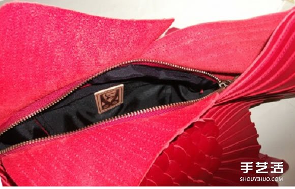 光滑皮革純手工打造的單肩背金魚包包 -  rpnrmr.com