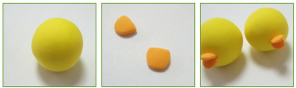 手工制作粘土小鴨子 小鴨子用粘土做的方法 -  rpnrmr.com