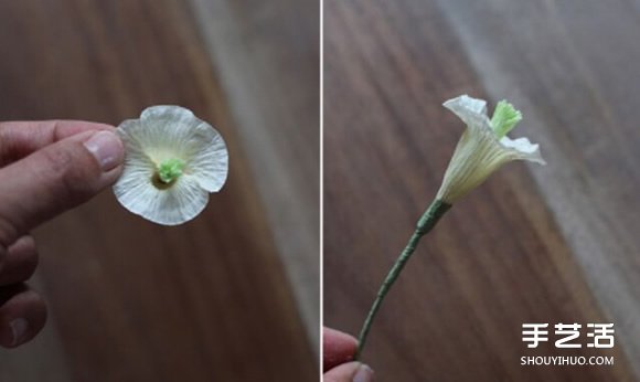 鈴鐺花的折法圖解 皺紋紙制作鈴鐺花的方法 -  rpnrmr.com