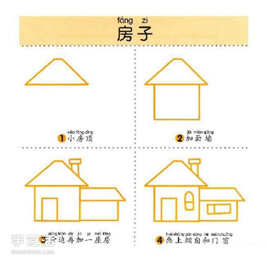 9個簡單又有趣的建筑物簡筆畫的畫法 -  rpnrmr.com