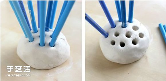 如何用軟陶制作筆插 軟陶筆插DIY圖解教程 -  rpnrmr.com