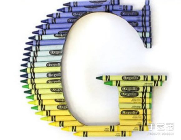 幼兒簡單小手工 利用蠟筆制作字母裝飾掛件 -  rpnrmr.com