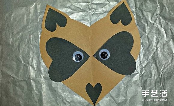 幼兒園小朋友剪紙制作可愛狐貍頭的方法教程 -  rpnrmr.com