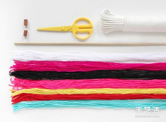 簡單易學(xué)的家居多彩旗幟掛飾DIY手工制作 -  rpnrmr.com