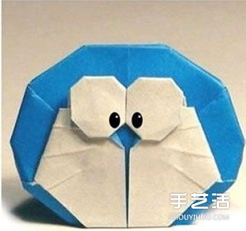 如何折紙哆啦A夢的方法 哆啦A夢的折法步驟圖 -  rpnrmr.com