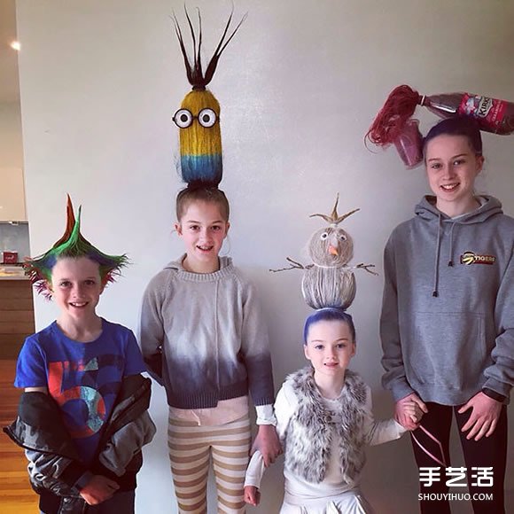 兒童瘋狂發(fā)型沒極限 想也沒想過的奇特發(fā)型 -  rpnrmr.com