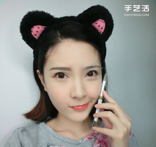 眉毛的畫(huà)法詳細(xì)圖解 一字眉和歐美挑眉畫(huà)法 -  rpnrmr.com