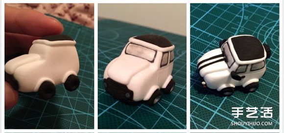 超輕粘土越野車制作方法 粘土小汽車圖片教程 -  rpnrmr.com