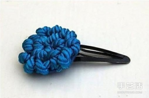 繩編花朵DIY詳細圖解 讓你簡單制作出漂亮發(fā)夾 -  rpnrmr.com