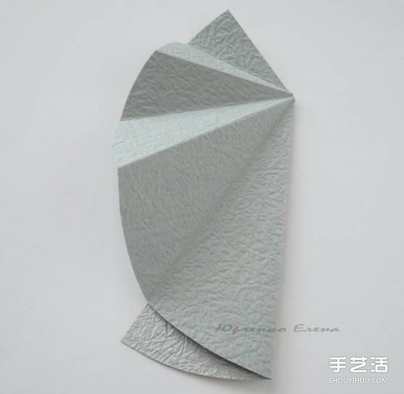 簡單圣誕樹折紙教程 賀卡裝飾圣誕樹的折法 -  rpnrmr.com