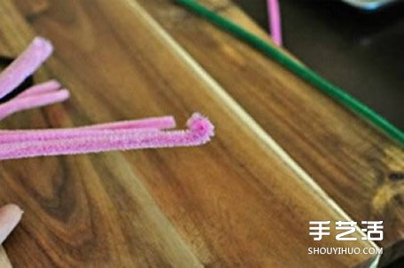 扭扭棒花朵教程圖解 DIY手工制作玫瑰花頭繩 -  rpnrmr.com
